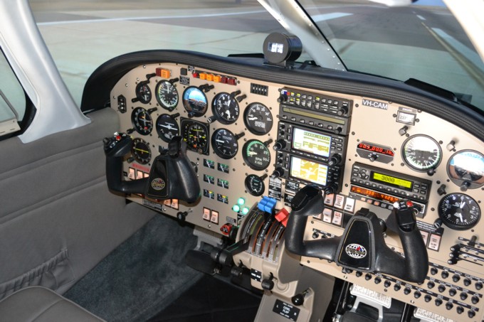 MotionSim5 PA44 Cockpit Web